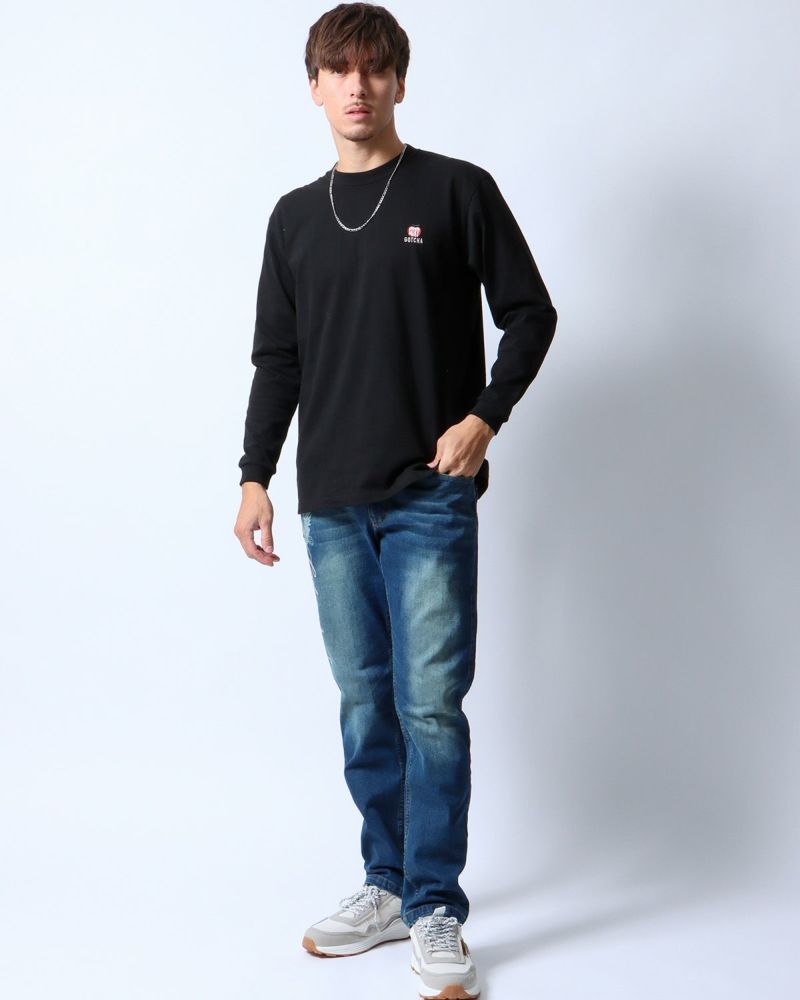 ブラック：180cm/70kg(Lサイズ着用)