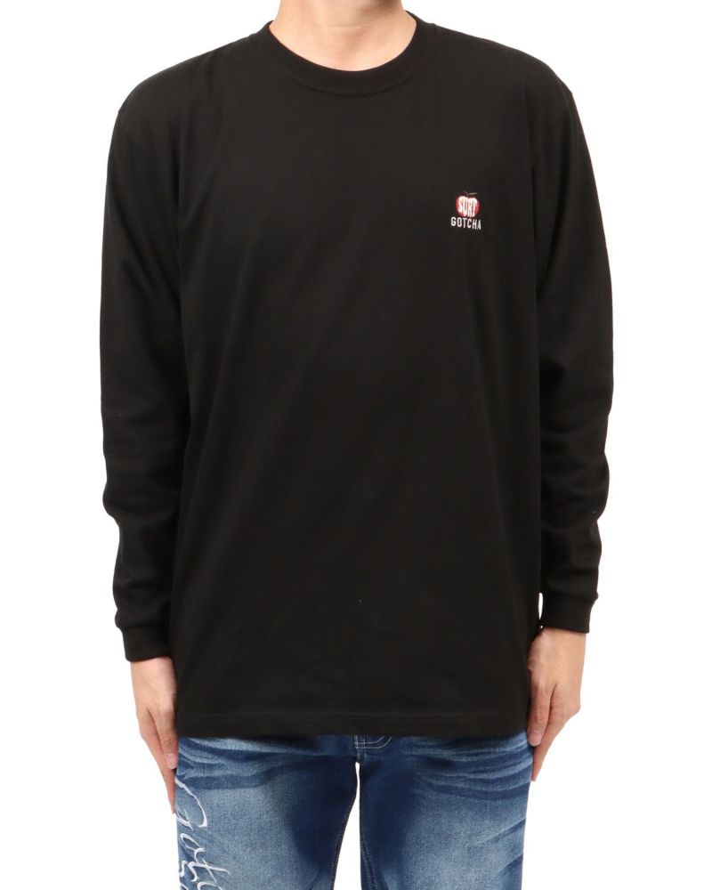 ブラック：173cm63kg(Lサイズ着用)