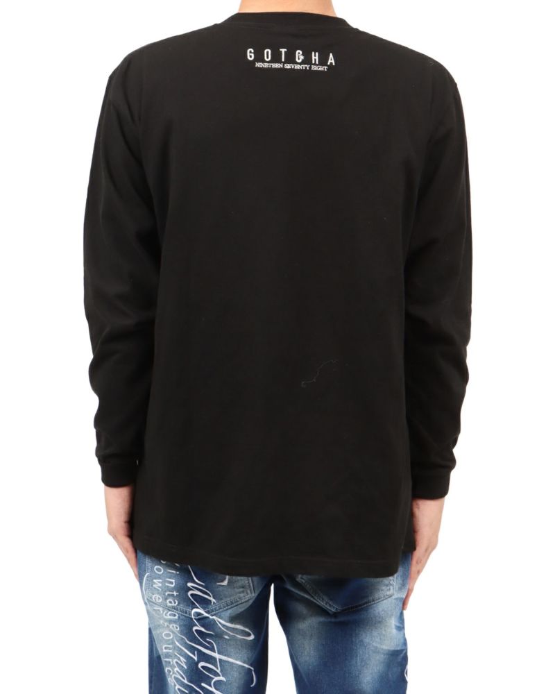 ブラック：173cm63kg(Lサイズ着用)