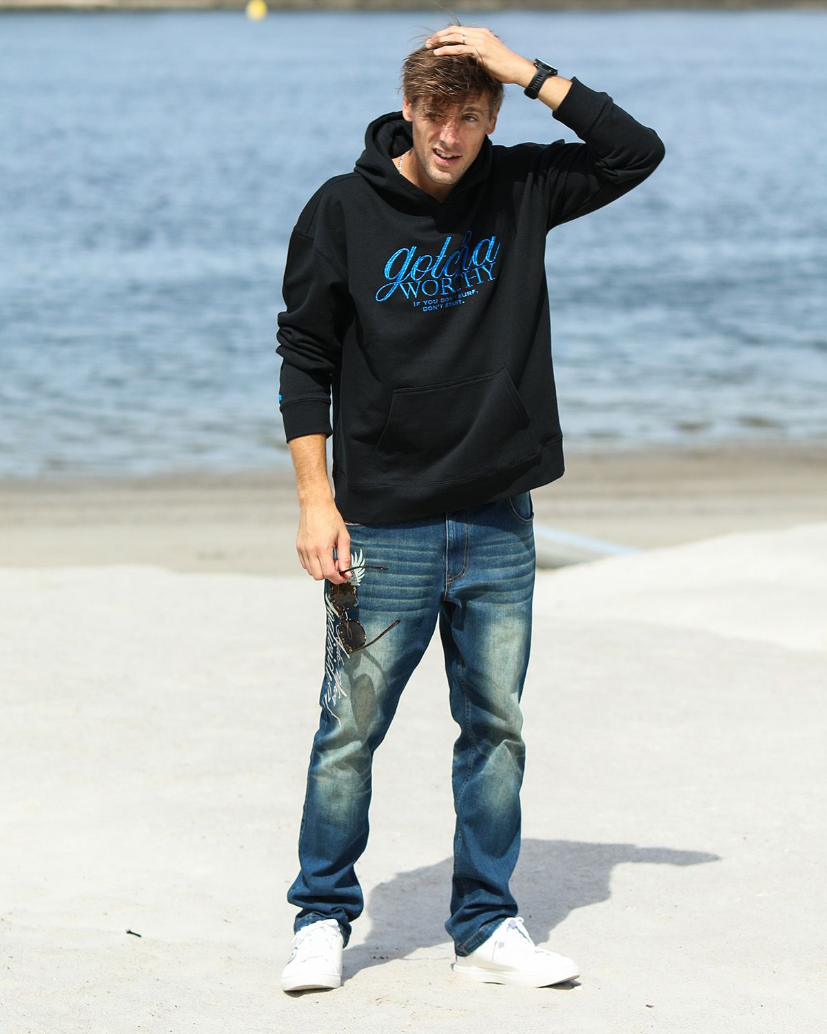 ブラック：183cm/70kg(Lサイズ着用)