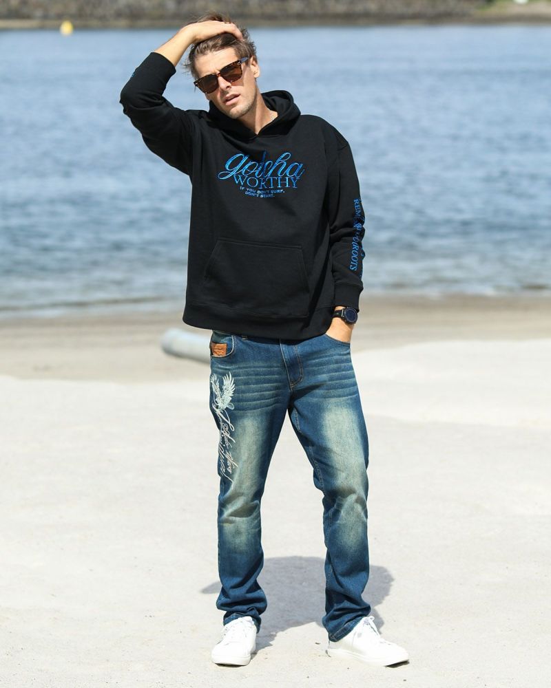 ブラック：183cm/70kg(Lサイズ着用)