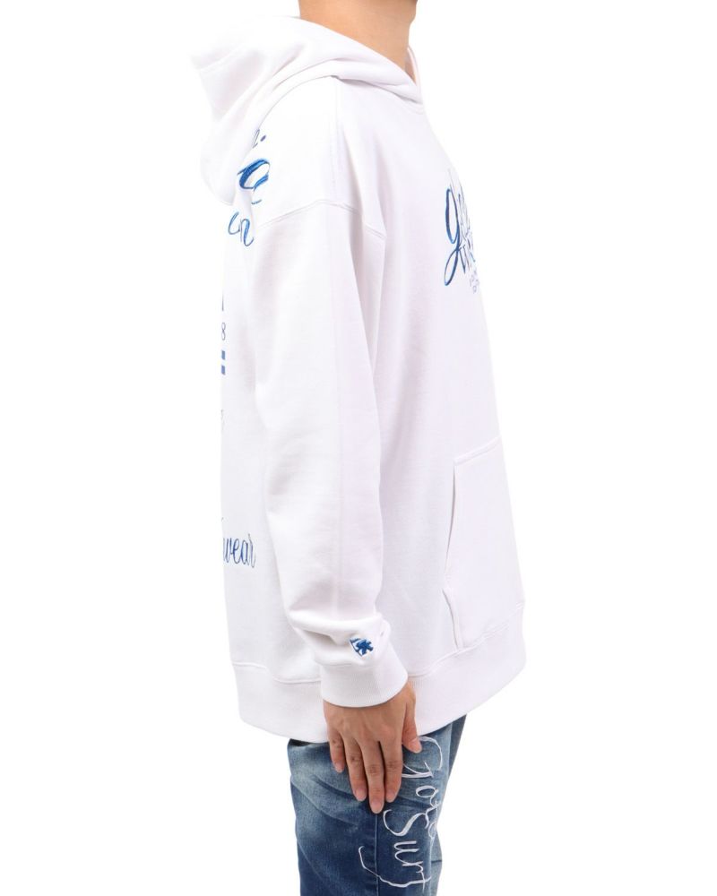 ホワイト：173cm63kg(Lサイズ着用)