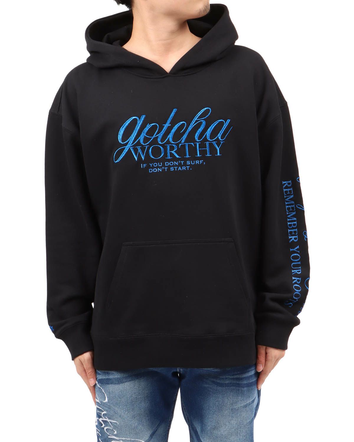 ブラック：173cm63kg(Lサイズ着用)