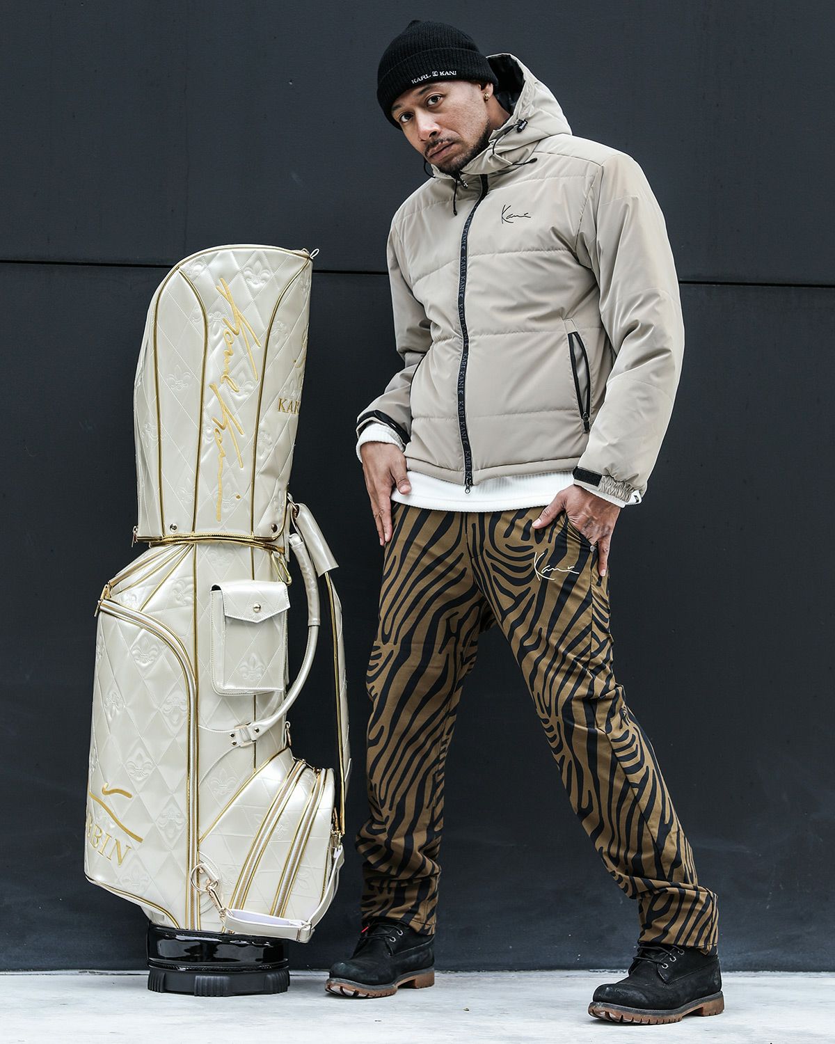 サンドベージュ：180cm(XLサイズ着用)