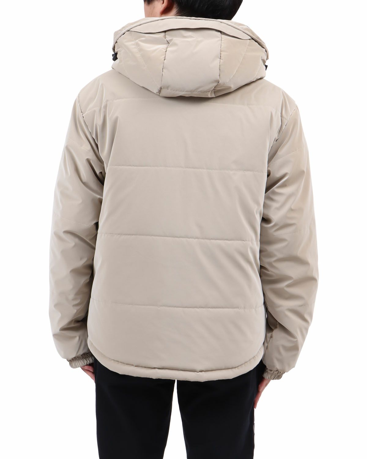 サンドベージュ：173cm63kg(Lサイズ着用)