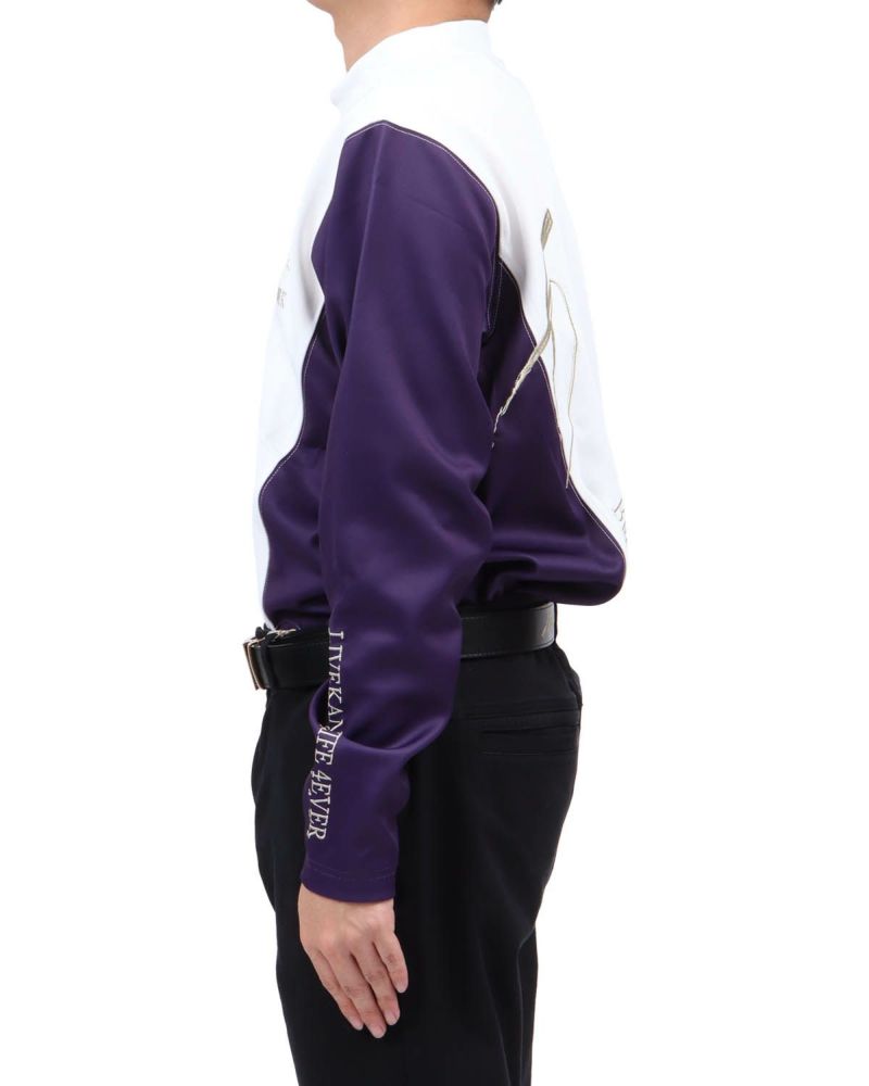 ホワイト：173cm63kg(Lサイズ着用)