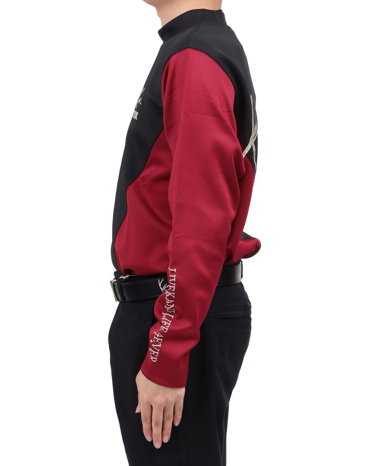 ブラック：173cm63kg(Lサイズ着用)