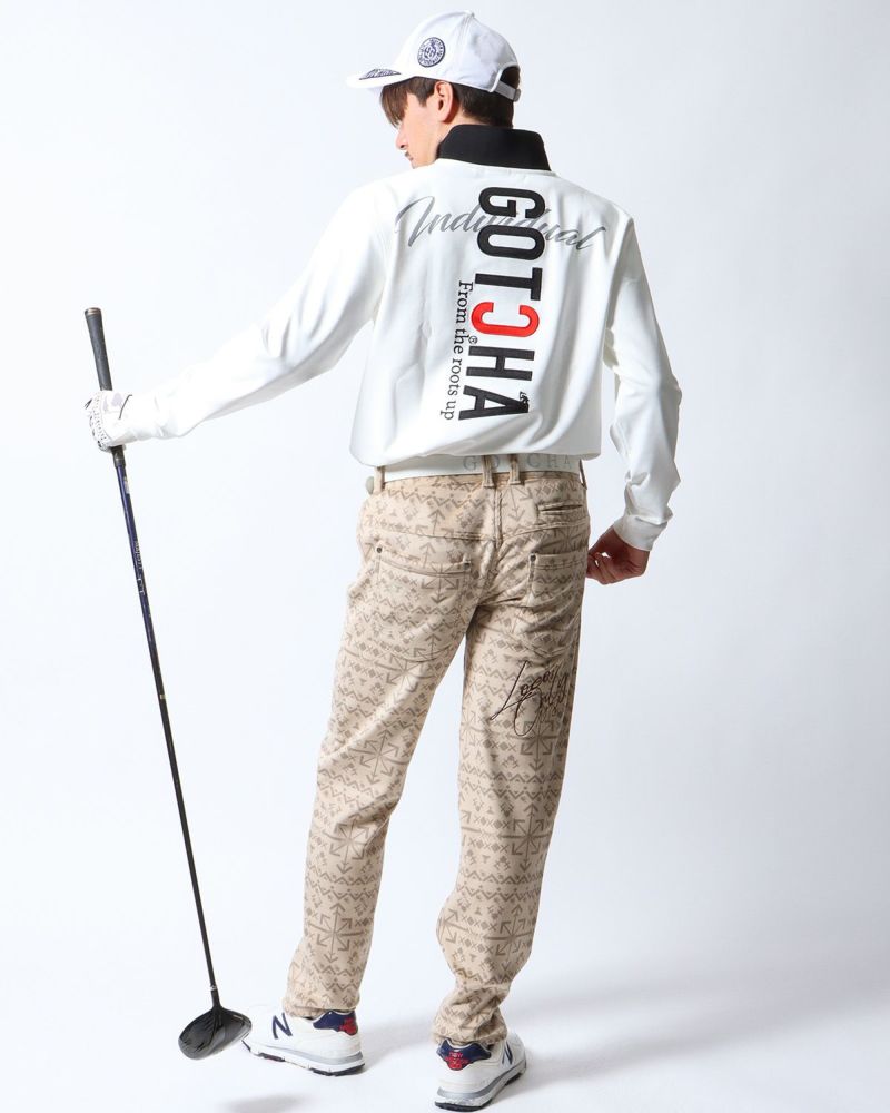 ホワイト：180cm/70kg(Lサイズ着用)