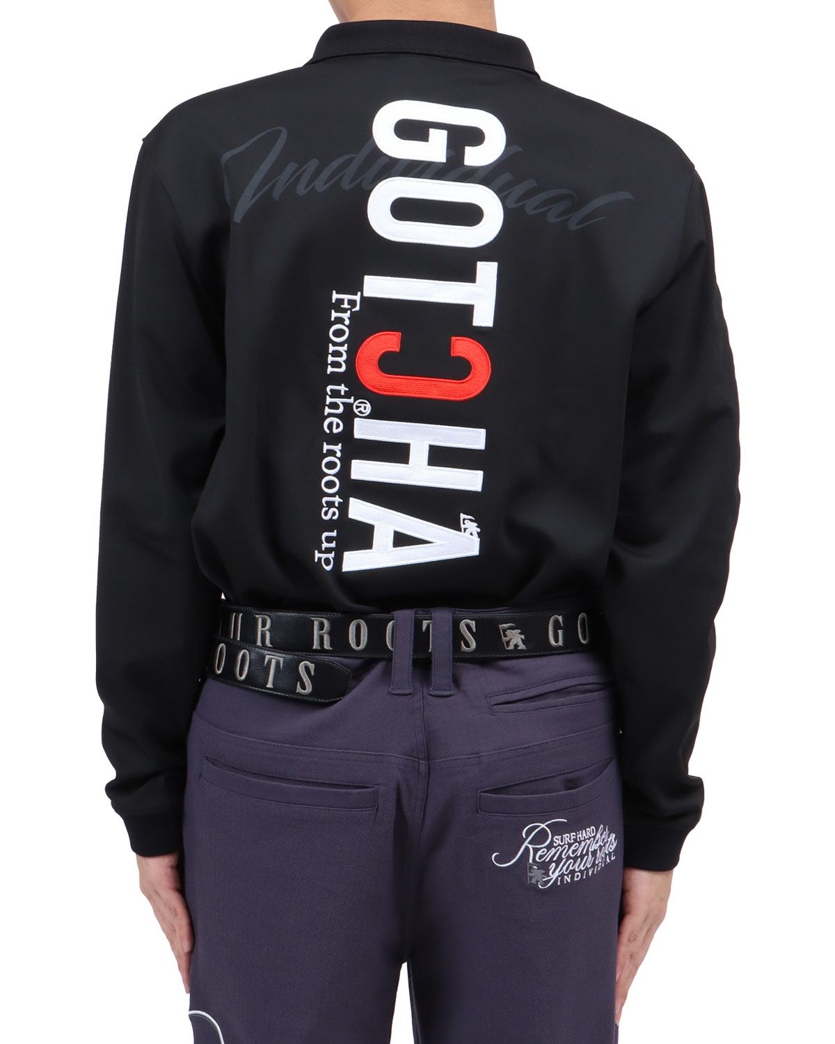 ブラック：173cm63kg(Lサイズ着用)