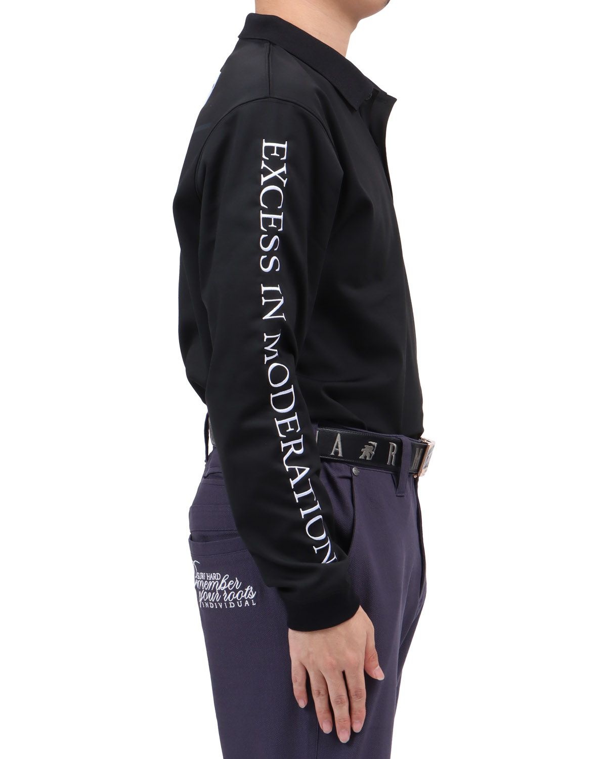 ブラック：173cm63kg(Lサイズ着用)