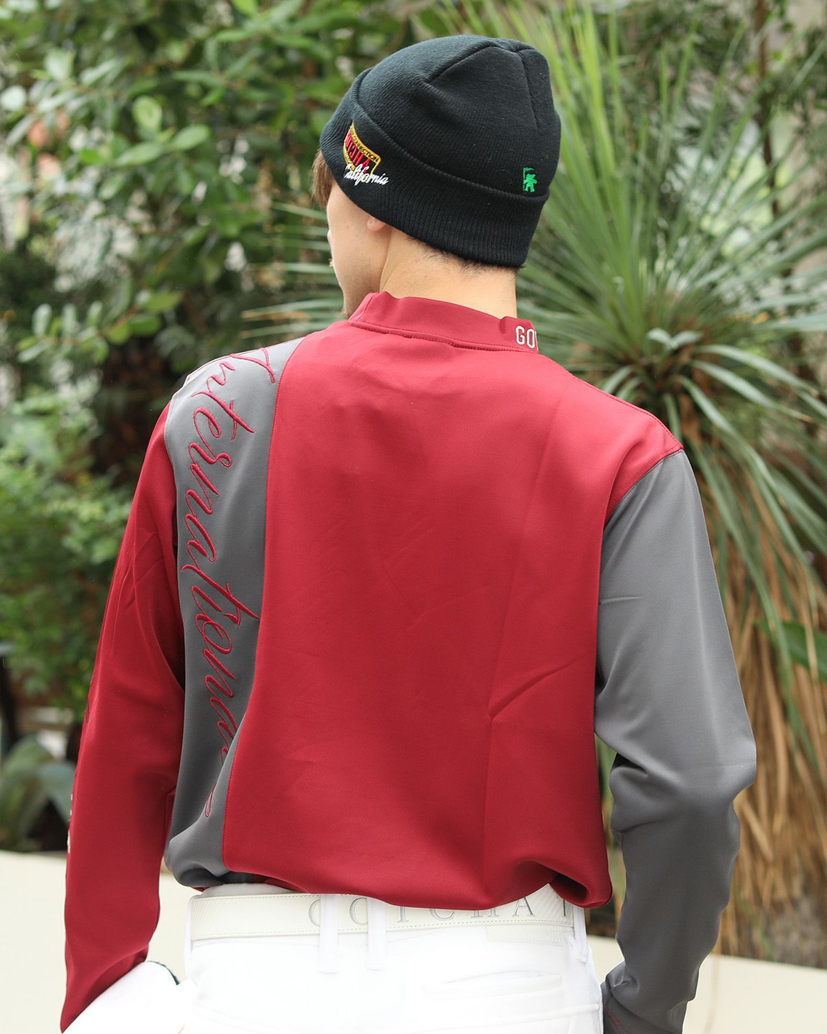 レッド：180cm/70kg(Lサイズ着用)