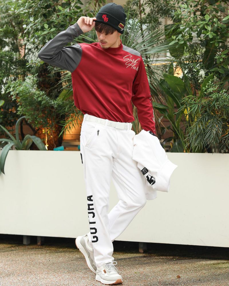 レッド：180cm/70kg(Lサイズ着用)