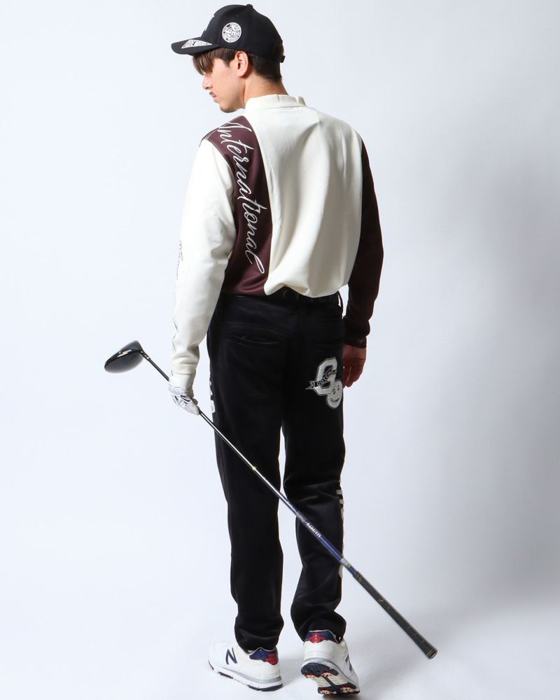 オフホワイト：180cm/70kg(Lサイズ着用)