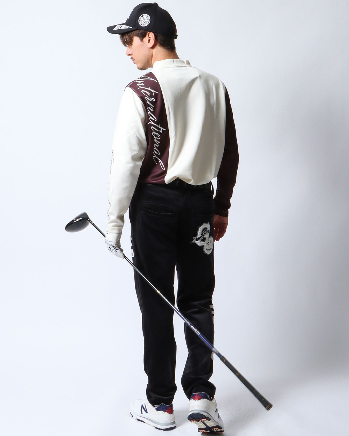 オフホワイト：180cm/70kg(Lサイズ着用)