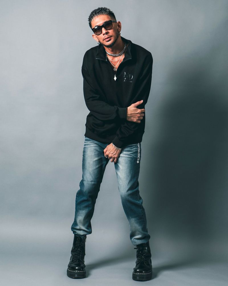 ブラック:183cm(Lサイズ着用)