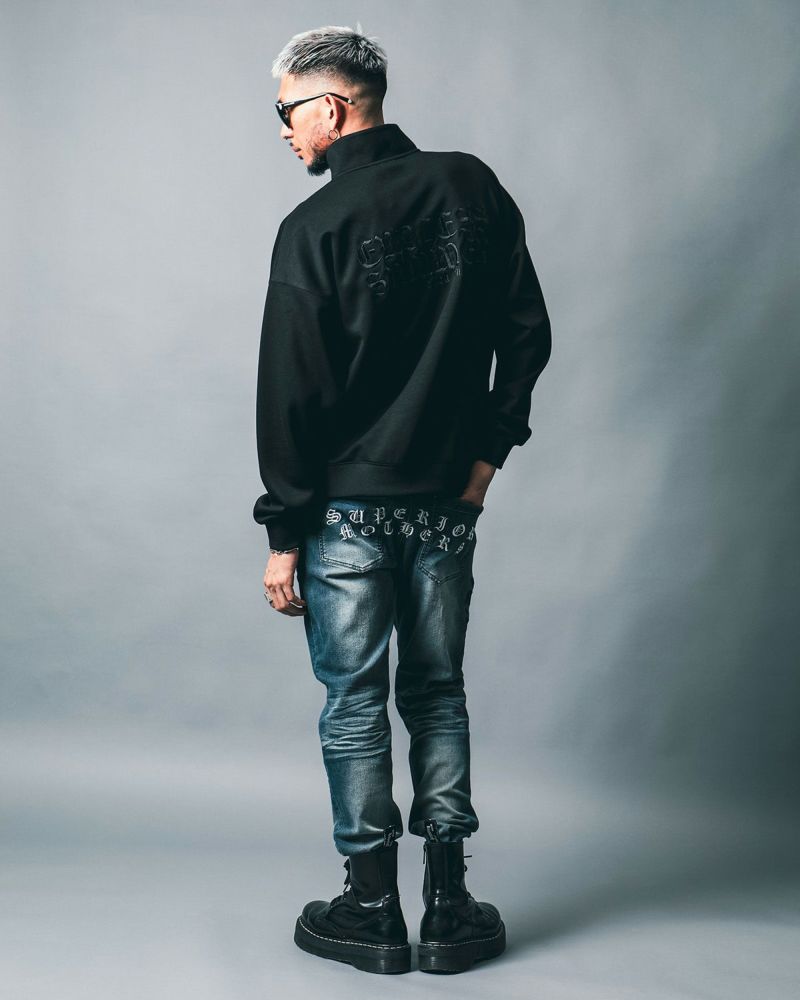 ブラック:183cm(Lサイズ着用)