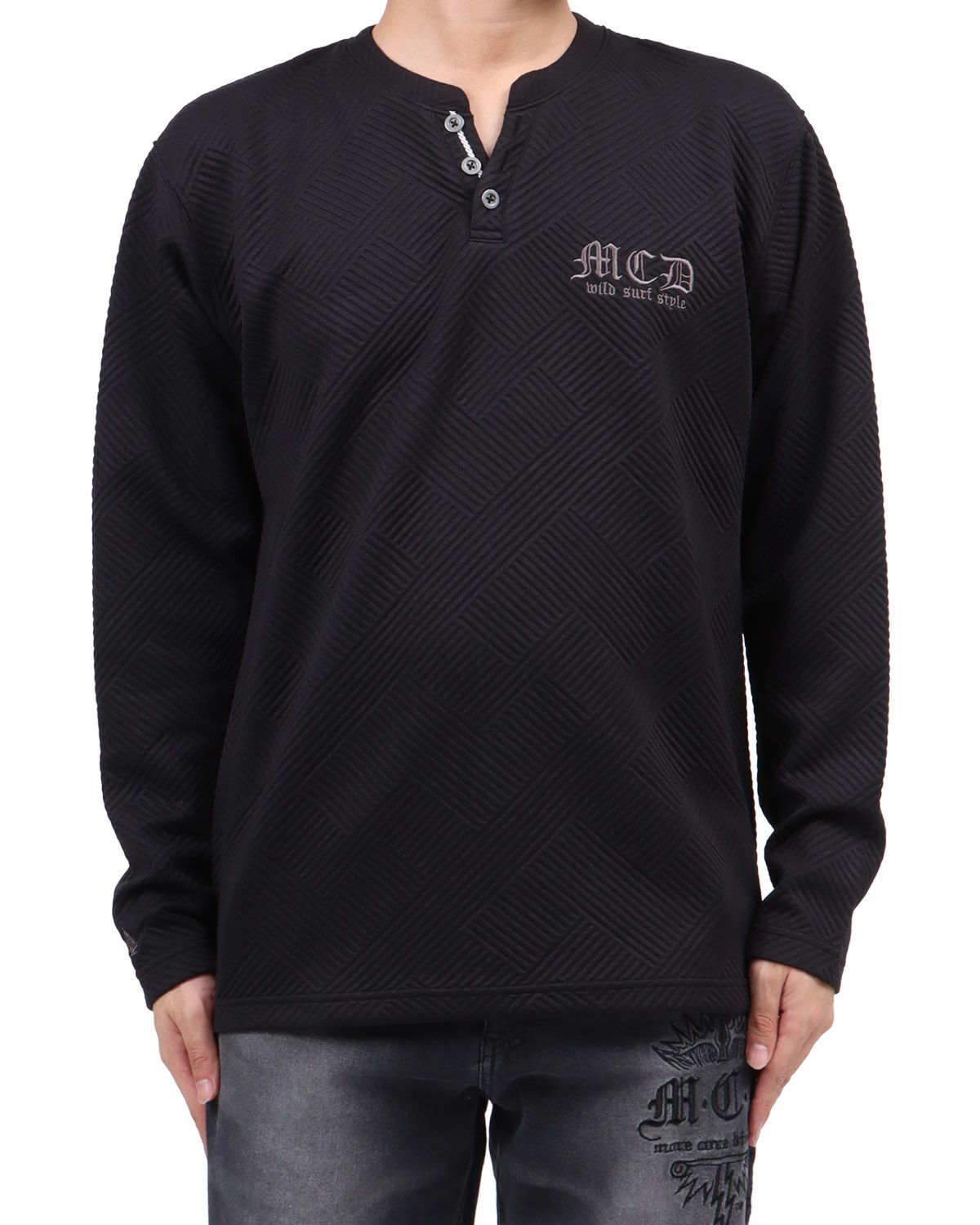 ブラック：173cm63kg(Lサイズ着用)