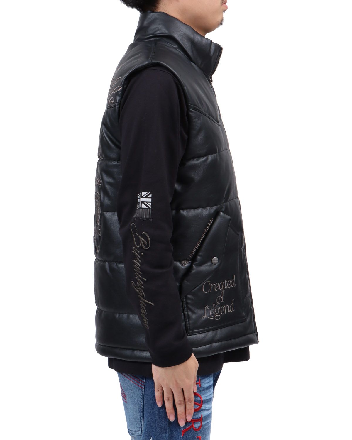 ブラック：173cm63kg(Lサイズ着用)