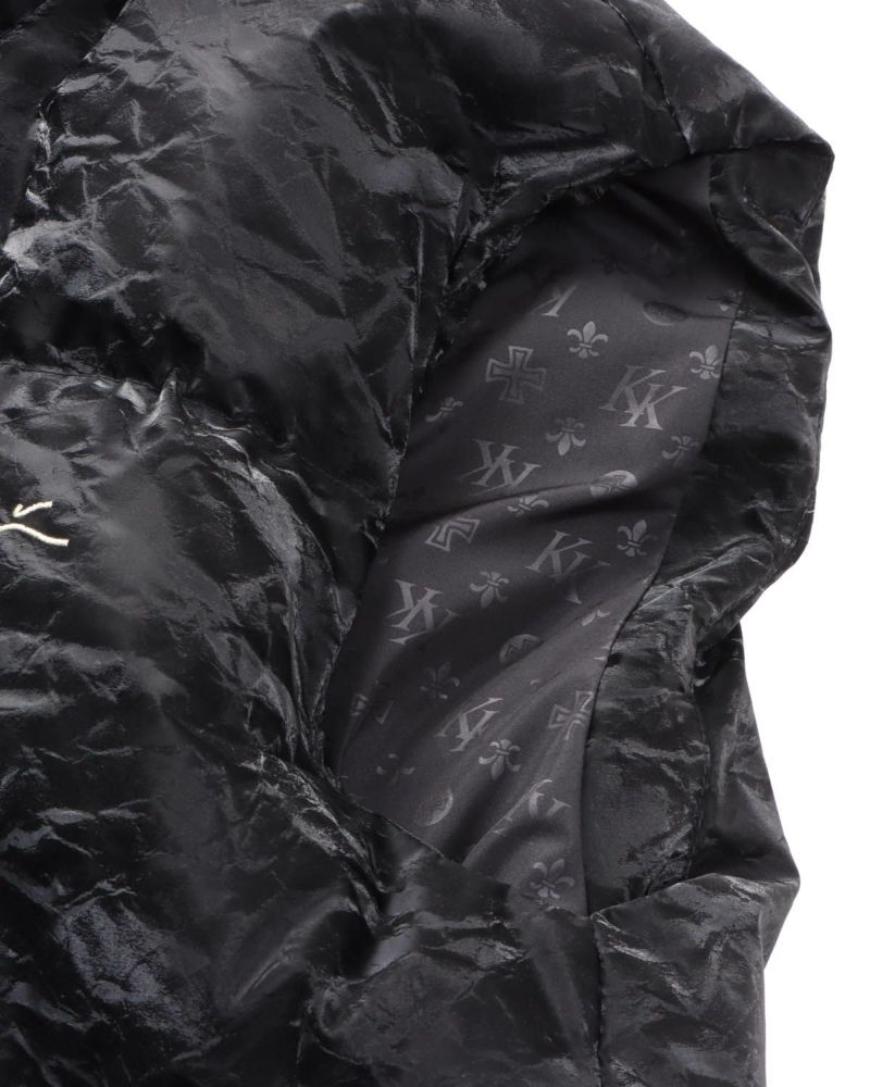 Karl Kani] 撥水ロゴ フード ダウンベスト | PEET ONLINE STORE