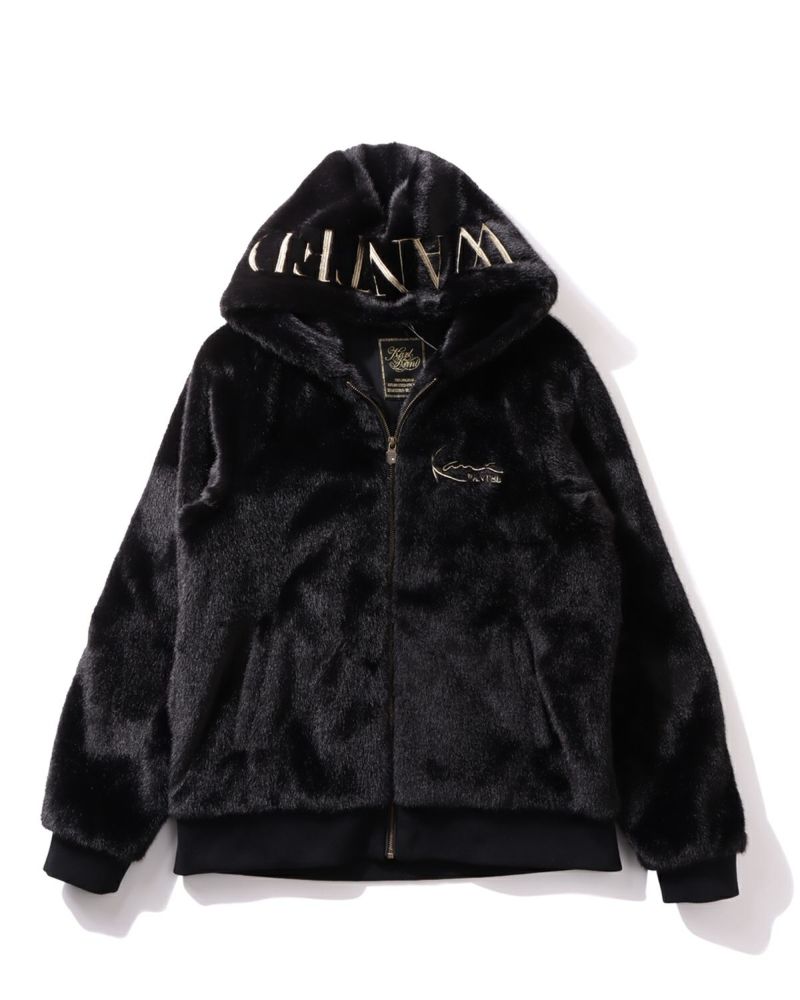 Karl Kani] 静電気防止 ゴールデンファー ZIP パーカー | PEET ONLINE