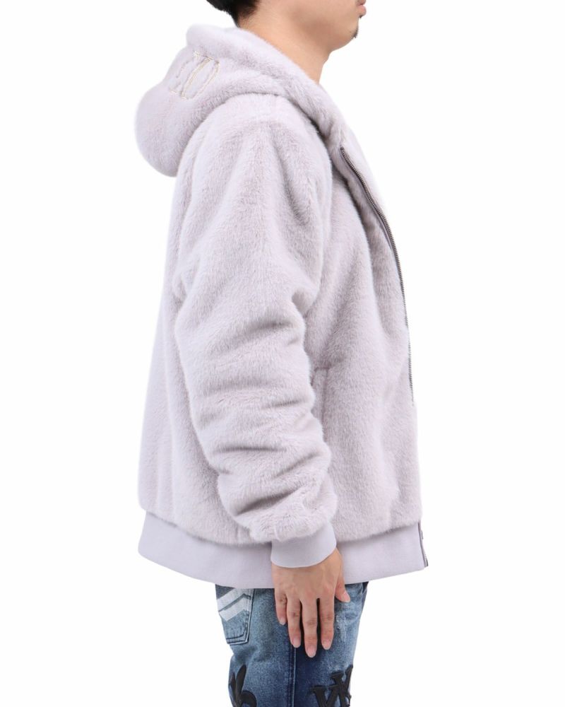 Karl Kani] 静電気防止 ゴールデンファー ZIP パーカー | PEET ONLINE