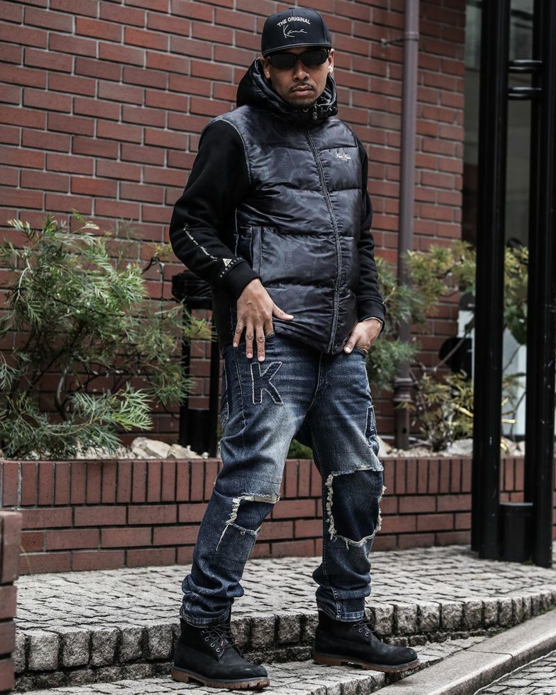 ブラック：180cm(XLサイズ着用)