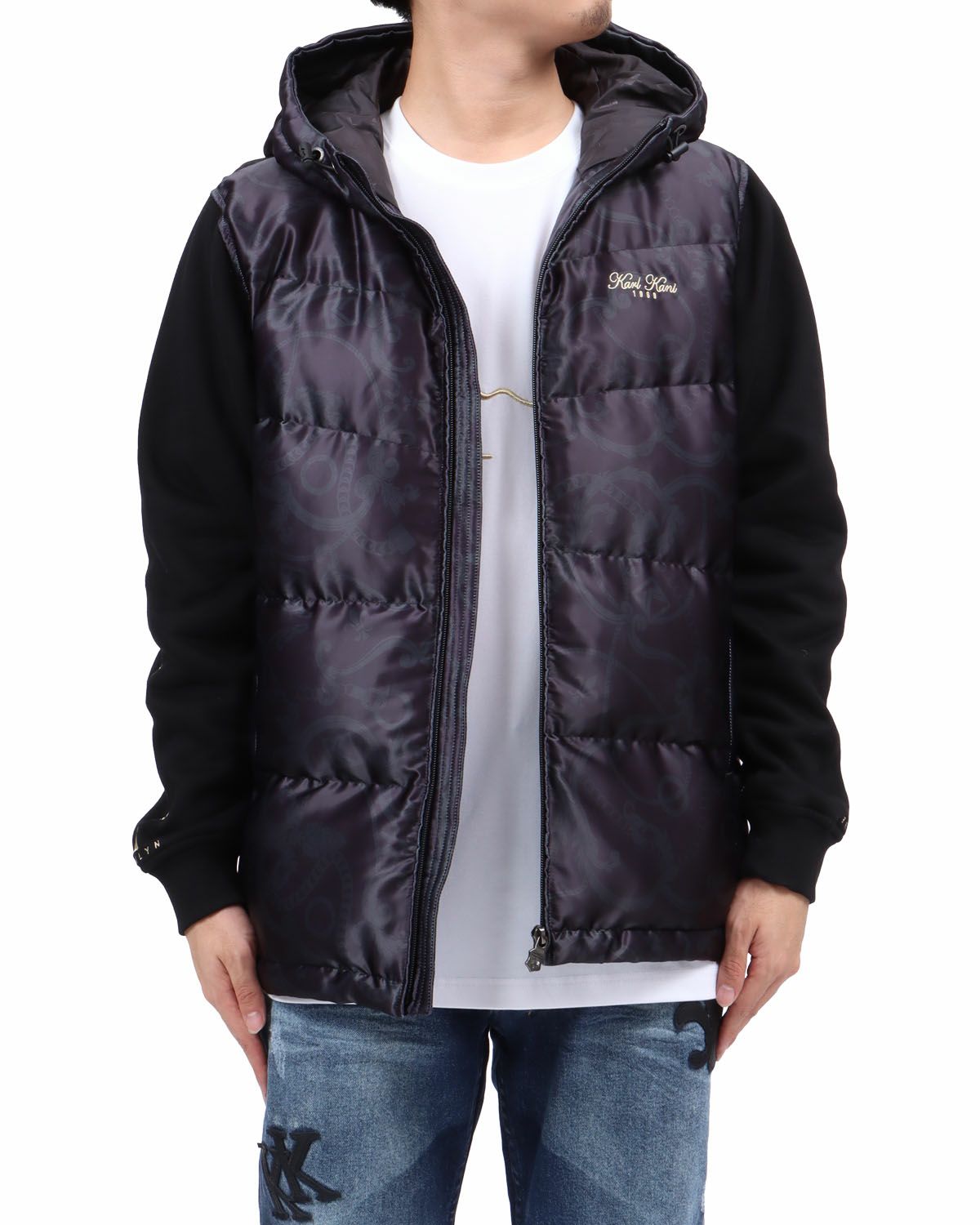 ブラック：173cm63kg(Lサイズ着用)