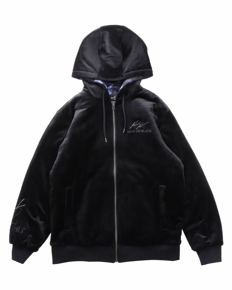 Karl Kani] リバーシブル ブルーローズ ZIPパーカー | PEET ONLINE STORE