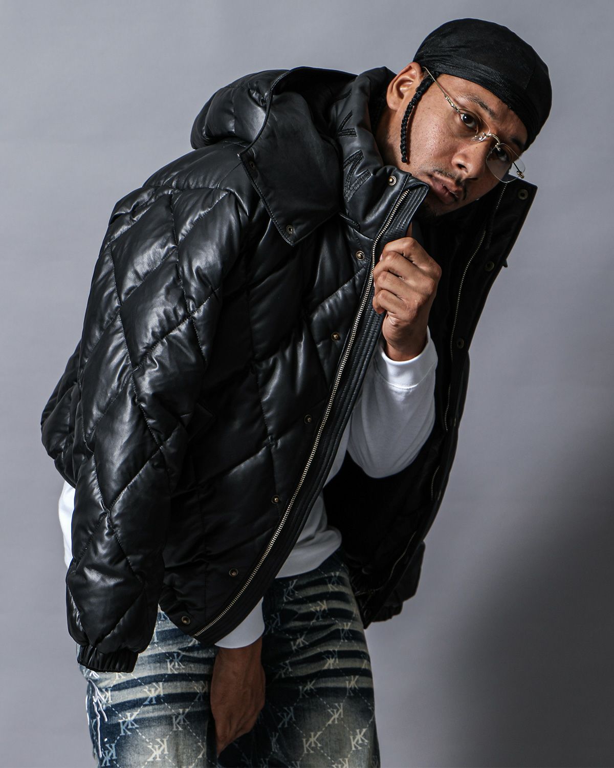 ブラック：180cm（Mサイズ着用）