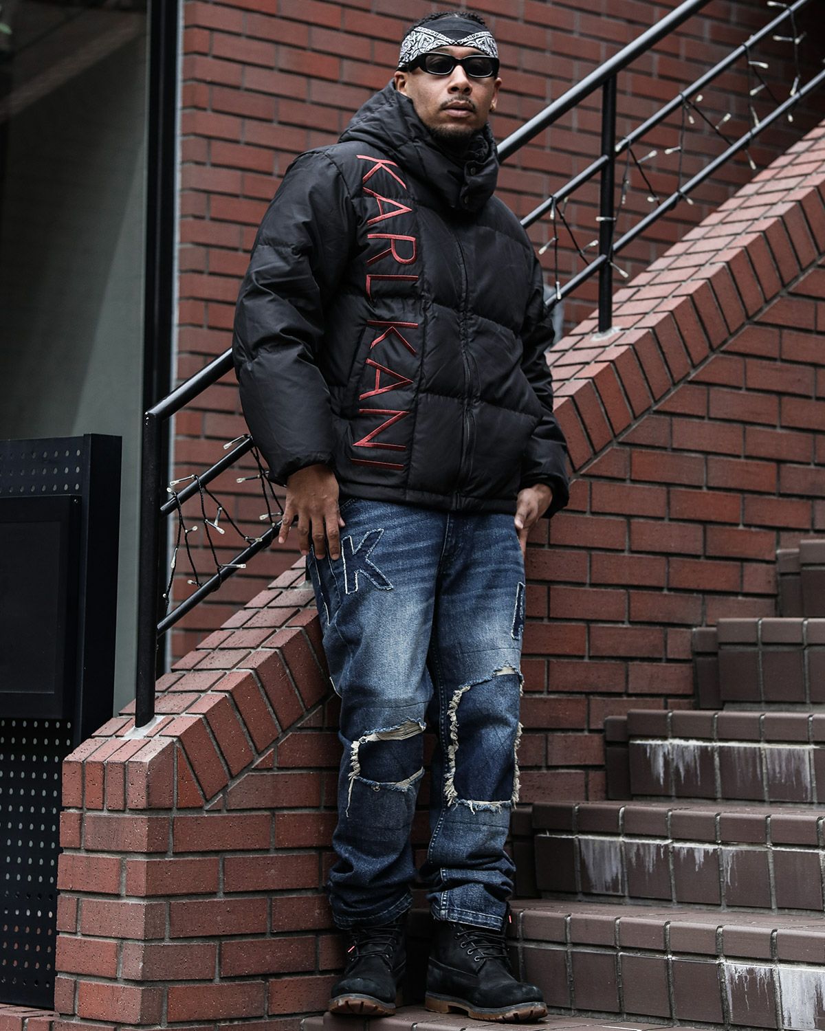 ブラック：183cm(XLサイズ着用)