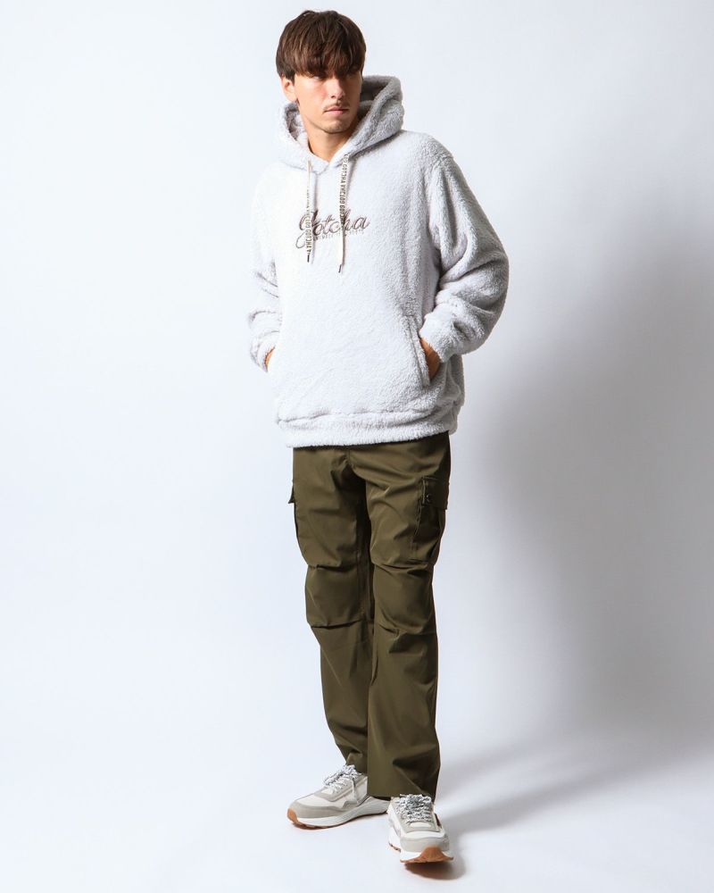 グレー：180cm/70kg(Lサイズ着用)