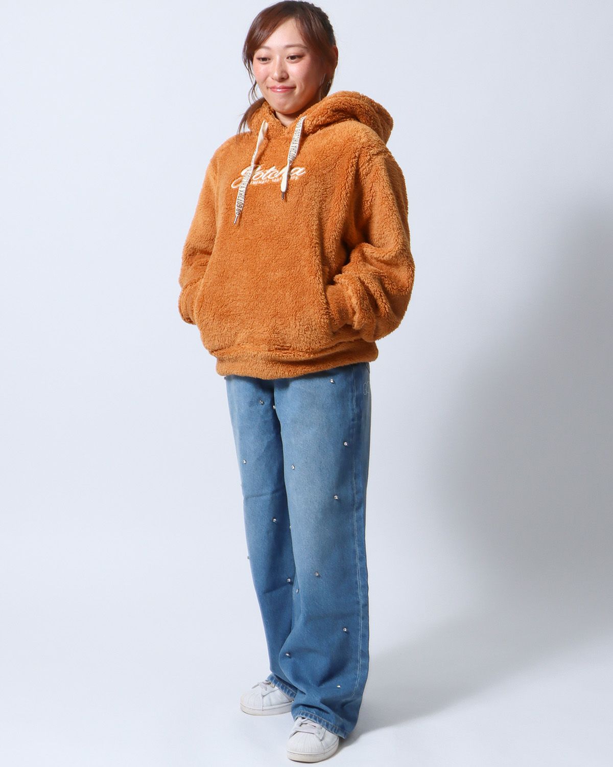 キャメル：154cm(Ｓサイズ着用)