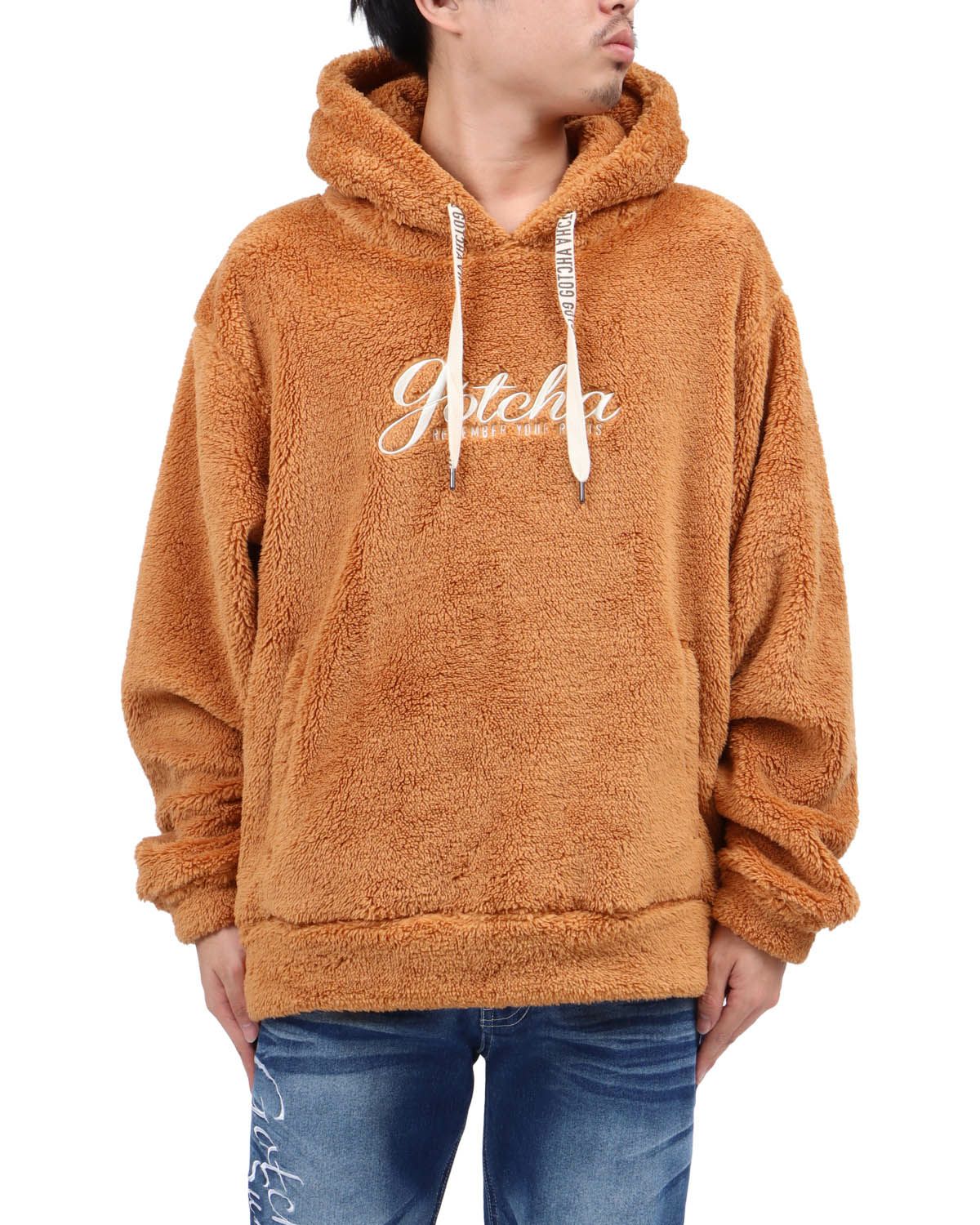 キャメル：173cm63kg(Lサイズ着用)