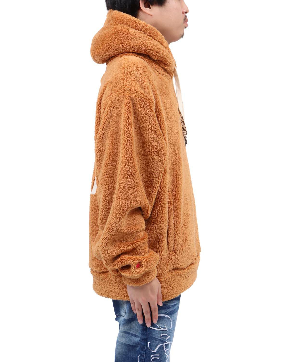 キャメル：173cm63kg(Lサイズ着用)