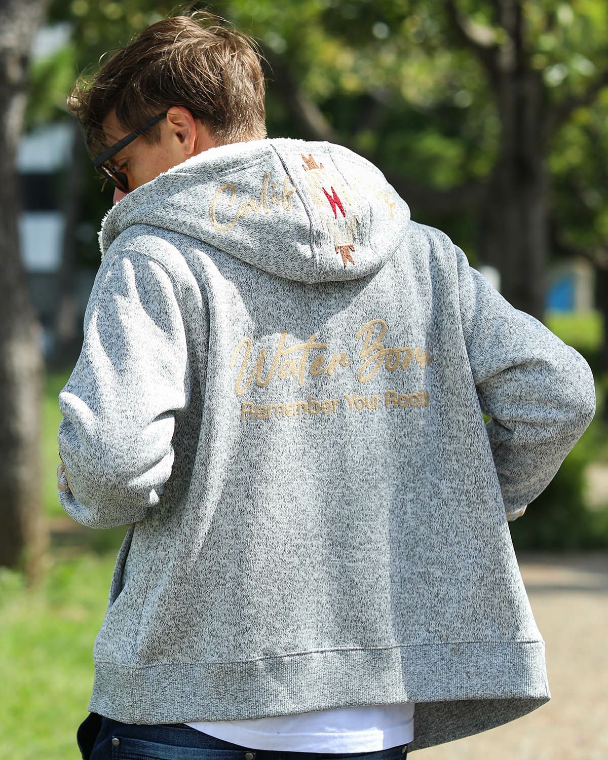 シロモク：183cm/70kg(Lサイズ着用)