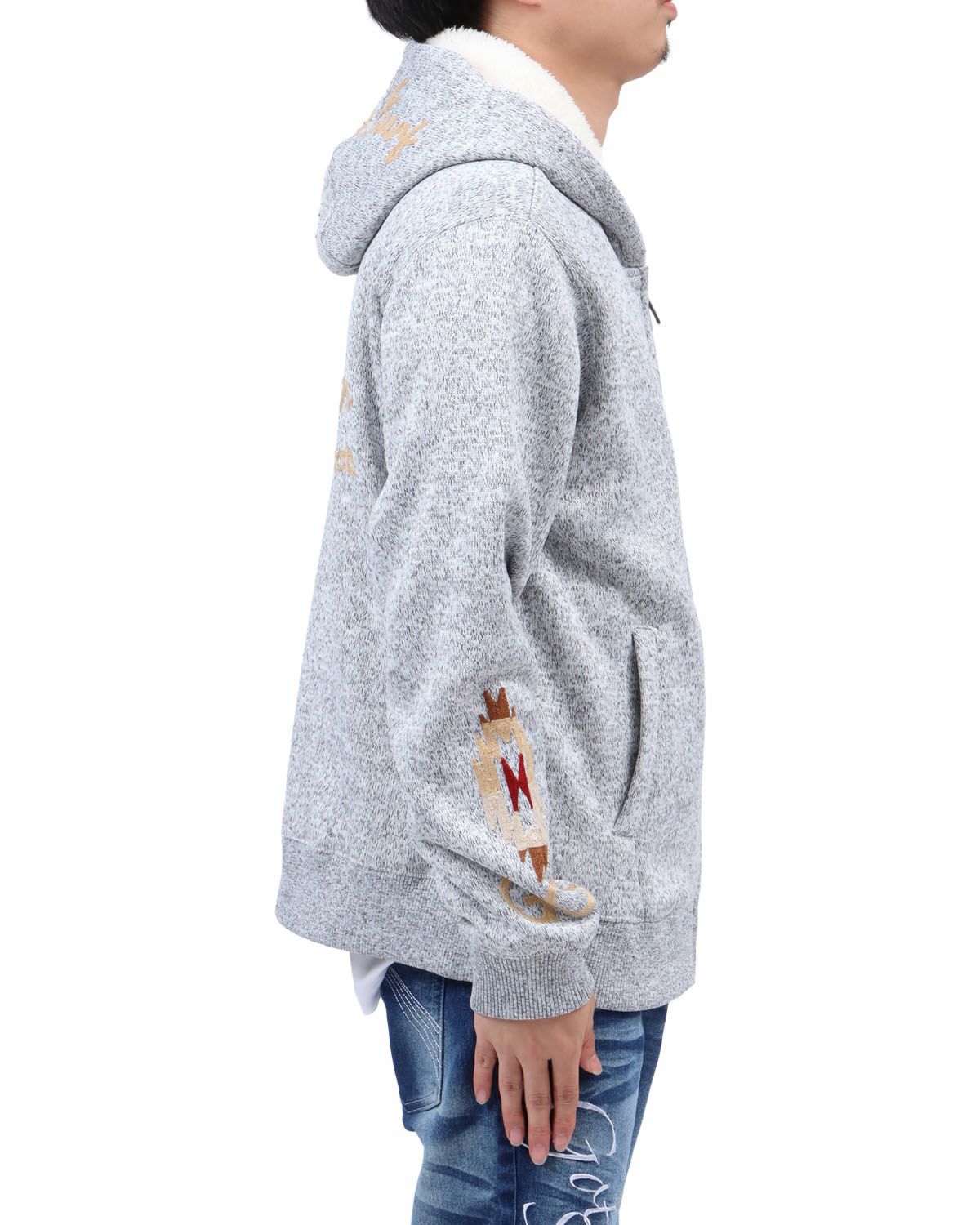 シロモク：173cm63kg(Lサイズ着用)