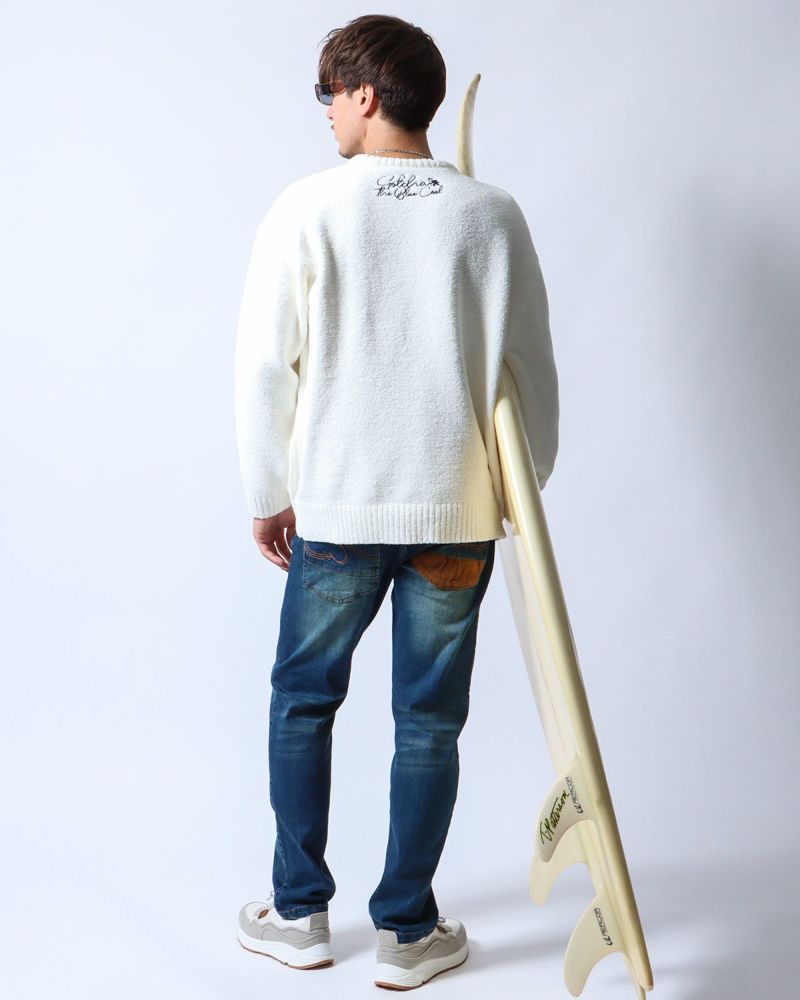 ホワイト：180cm/70kg(Lサイズ着用)