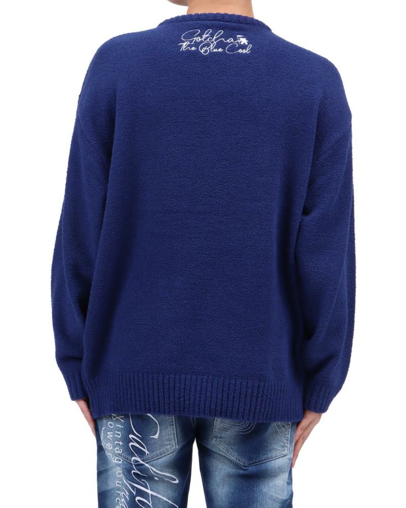 ネイビー：173cm63kg(Lサイズ着用)