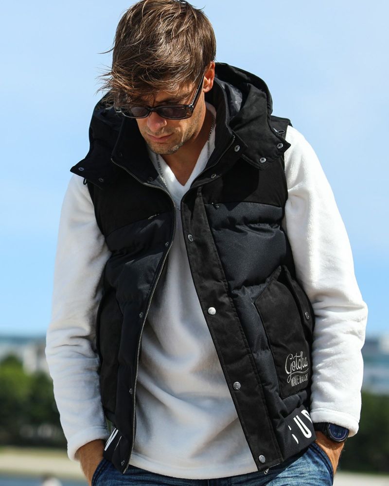 ブラック：183cm/70kg(Lサイズ着用)