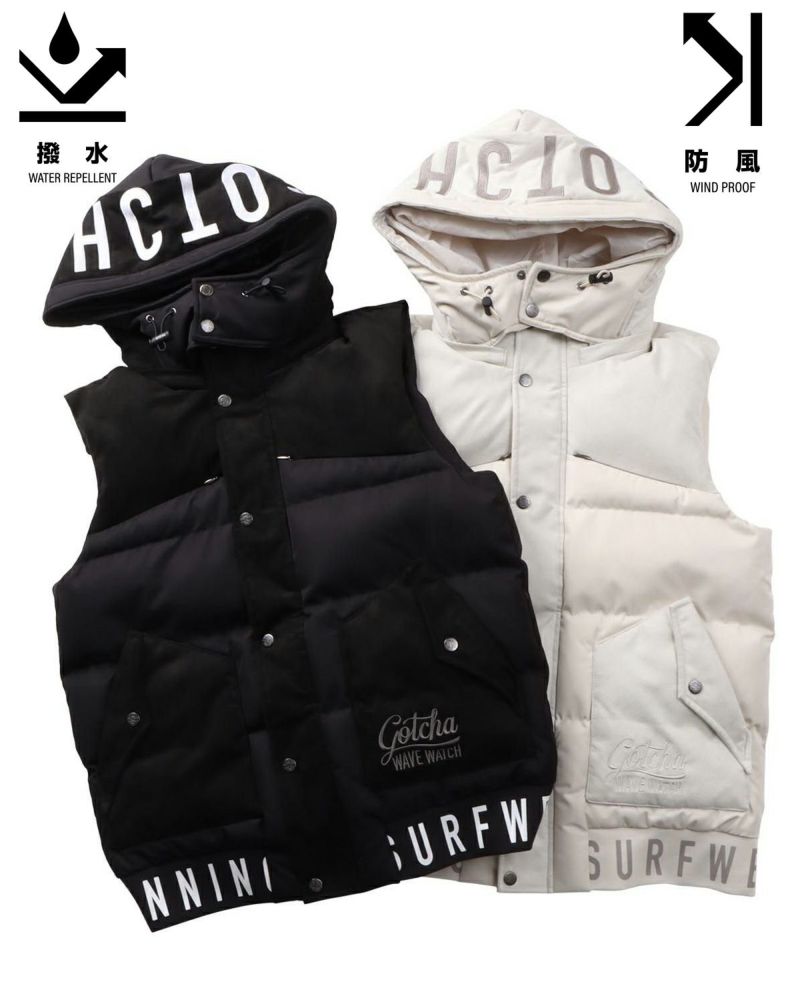 GOTCHA] 防風 撥水 ウエスタン切替 中綿 ベスト | PEET ONLINE STORE