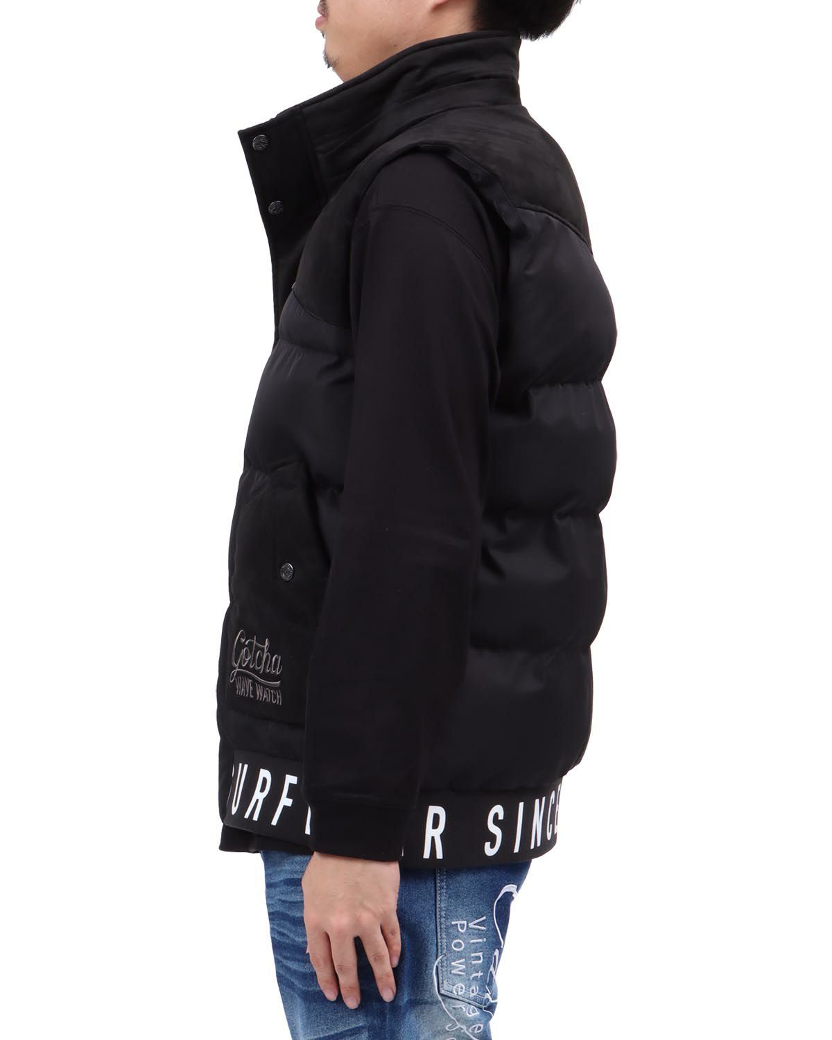 ブラック：173cm63kg(Lサイズ着用)