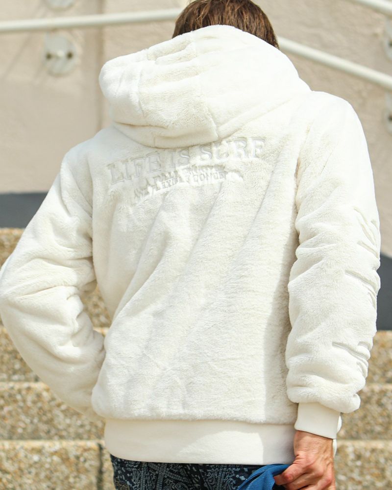 オフホワイト：183cm/70kg(Lサイズ着用)