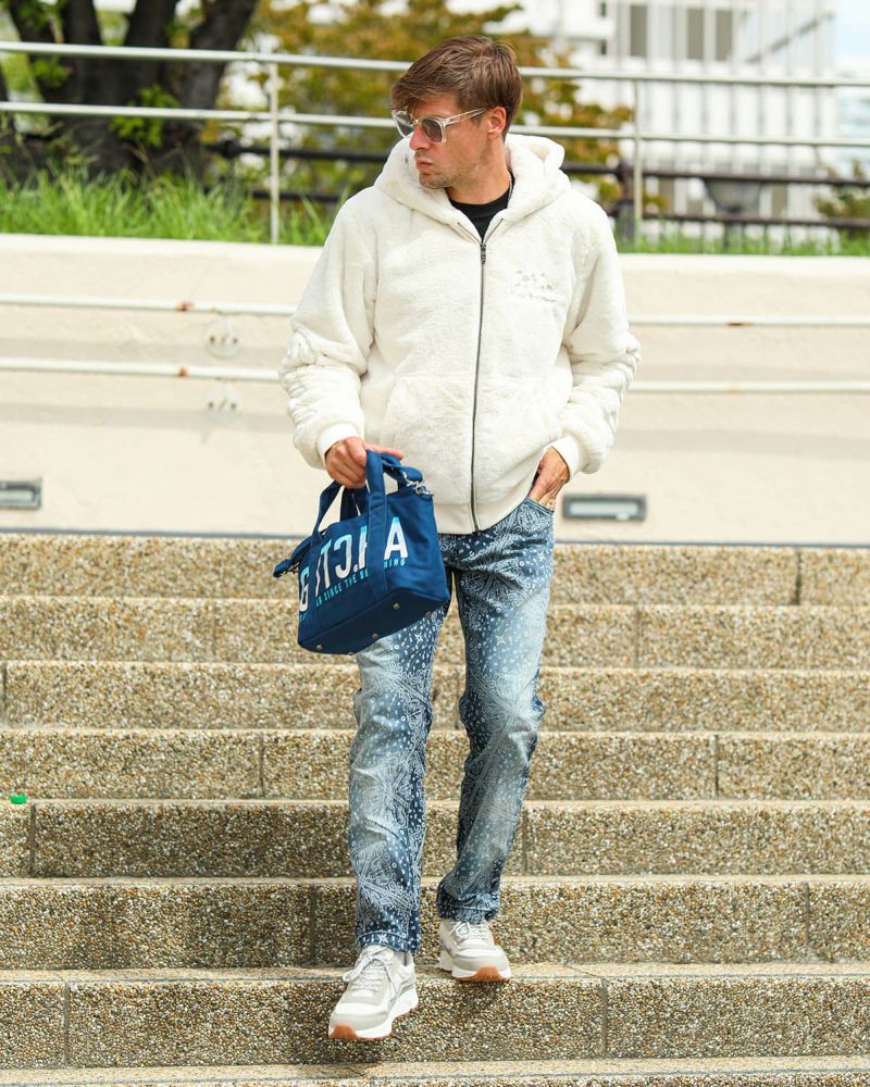 GOTCHA] 袖ロゴ ファー ZIPパーカー | PEET ONLINE STORE