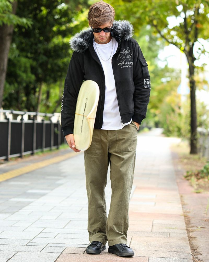 ブラック：183cm/70kg(Lサイズ着用)