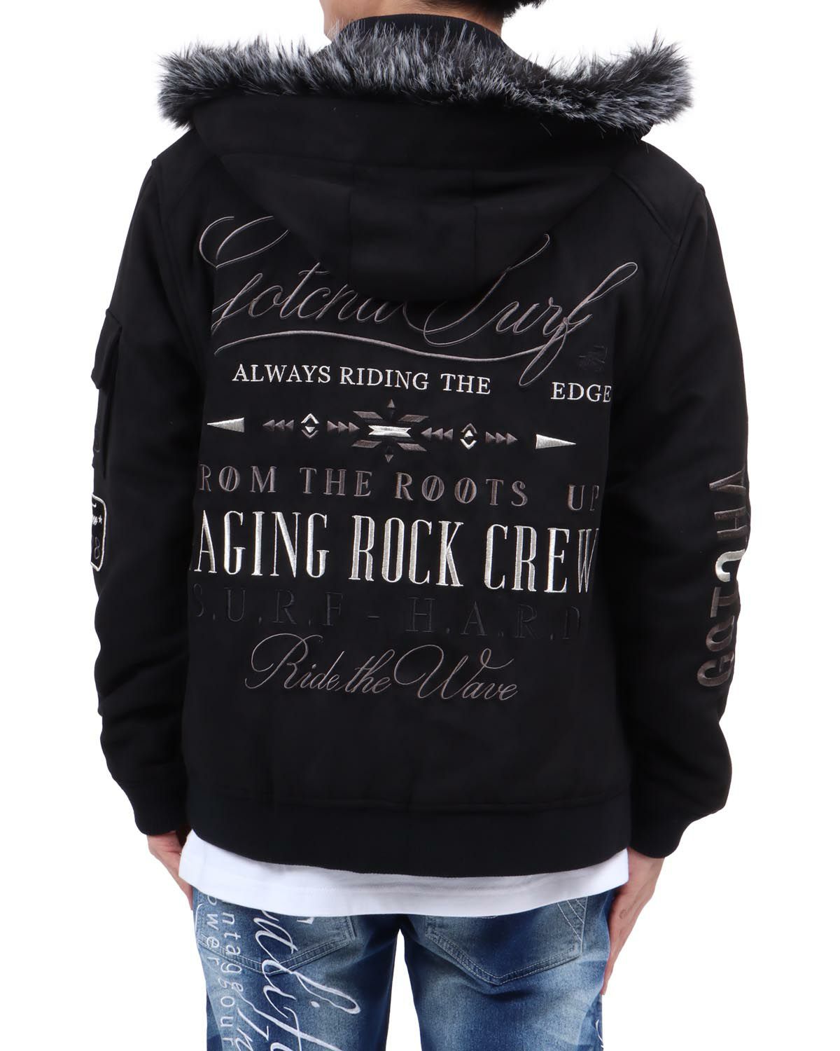 ブラック：173cm63kg(Lサイズ着用)