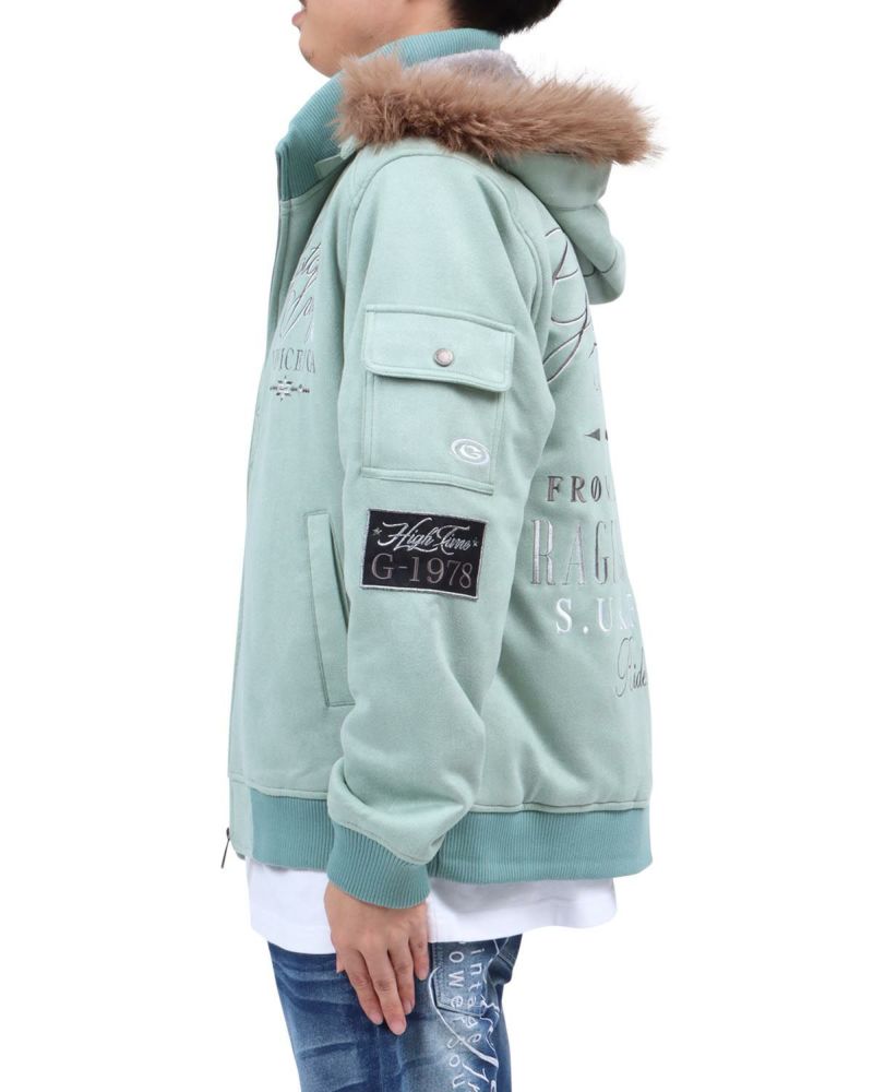 グリーングレー：173cm63kg(Lサイズ着用)