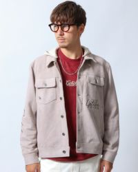 グレー：180cm/70kg(Lサイズ着用)