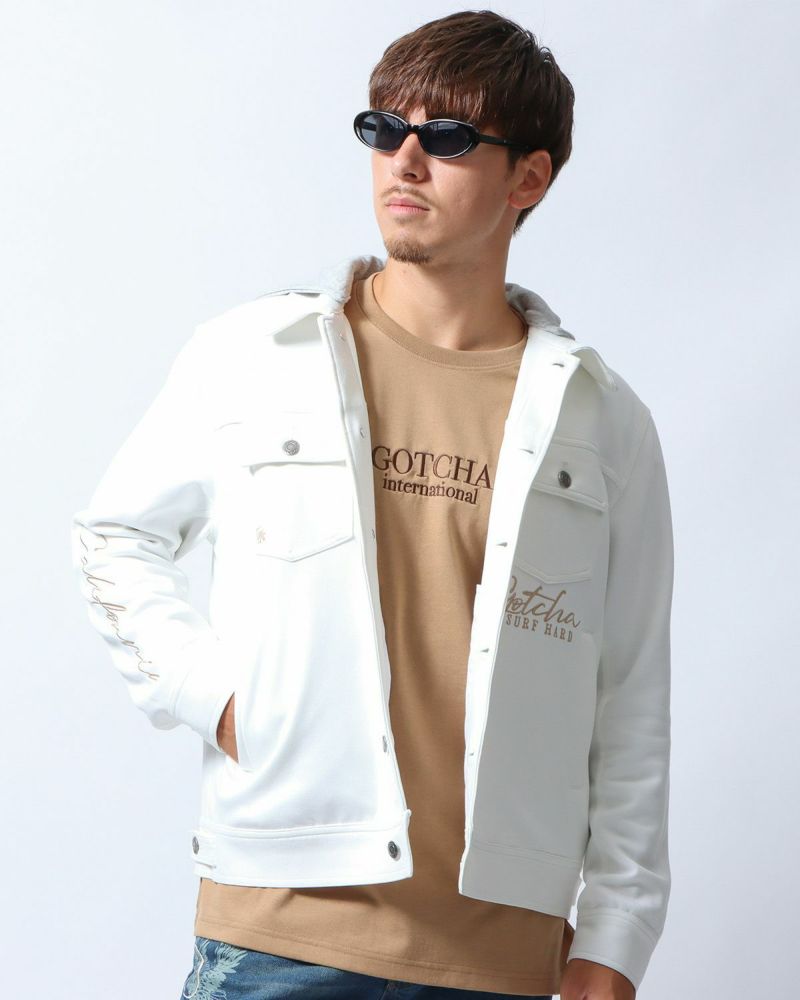 GOTCHA] ストレッチ フェイクスウェード フード脱着 ジャケット | PEET