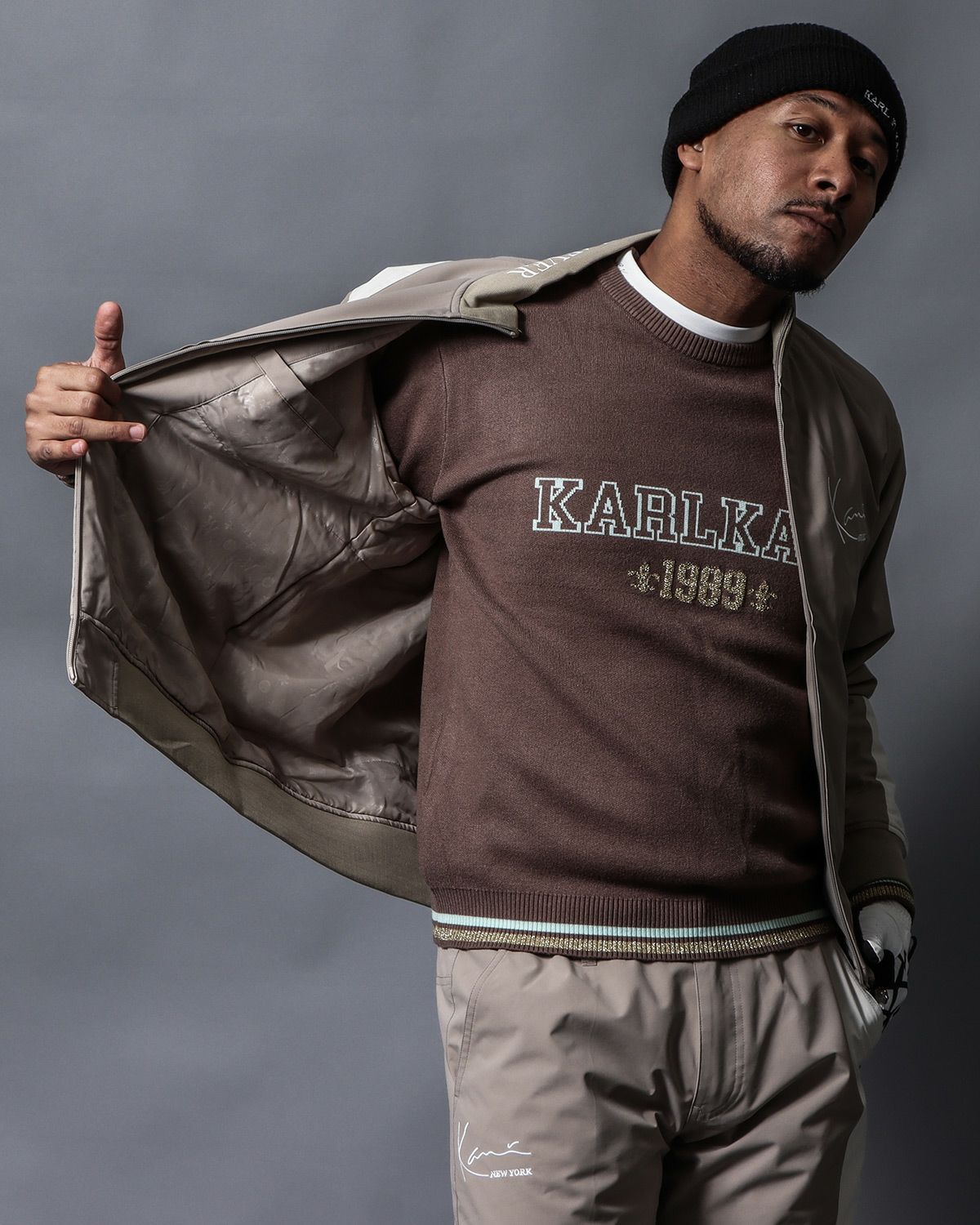 キナリ：183cm(XLサイズ着用)