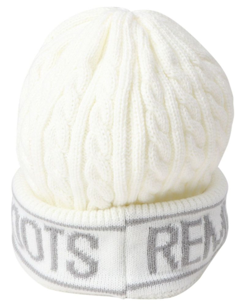 FR2GOLF ニット キャップ エフアールツーゴルフ ホワイト 刺繍 FR2